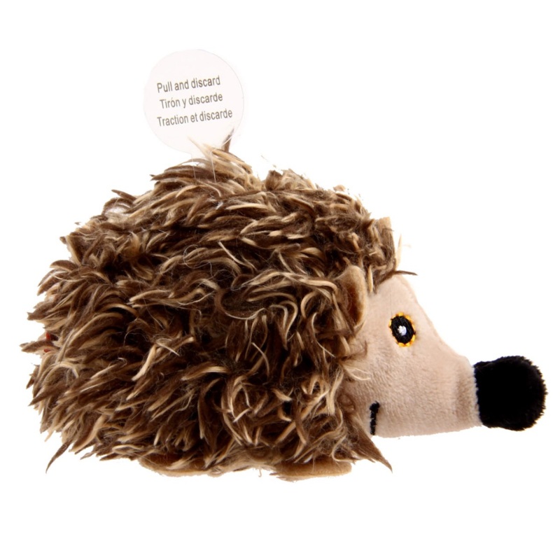 GiGwi Cat Toys – Hedgehog ‘Melody Chaser’ w/motion activated sound chip