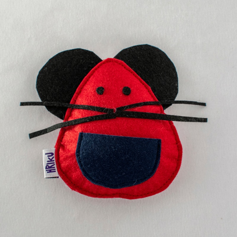 Hriku Cat Toys With Catnip – Mooshak (Mouse)