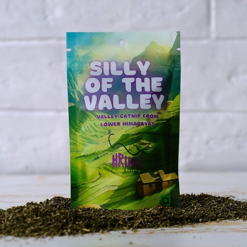 HRIKU Silly of The Valley – Naturally Grown Himalayan Catnip Treat for Cats