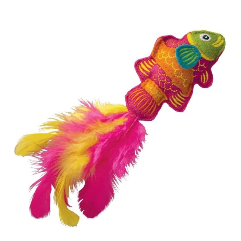 Kong Cat Toys – Tropics Fish Pink