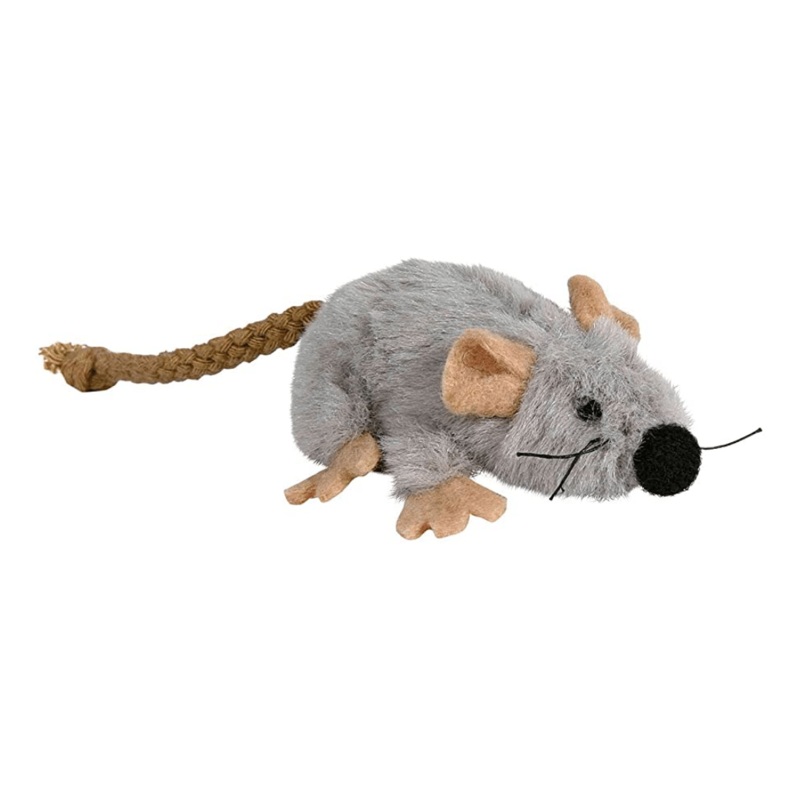 Trixie Cat Toy – Mouse Plush Toy with Catnip