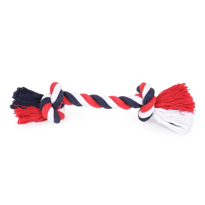 ZL Cotton Two Knot Rope Toy  –  Medium