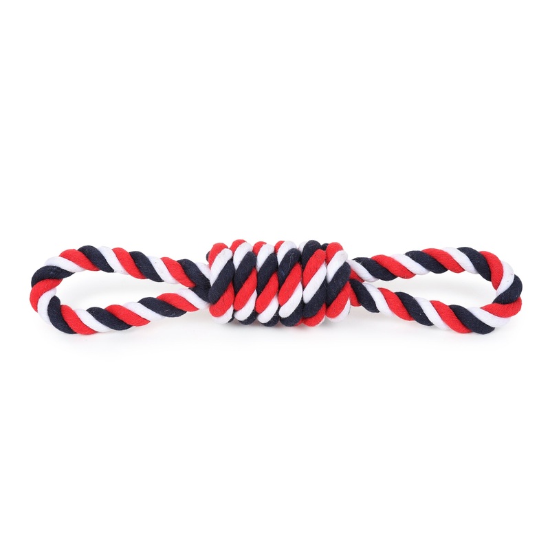 ZL Cotton Two Loop Tug Toy|M|S