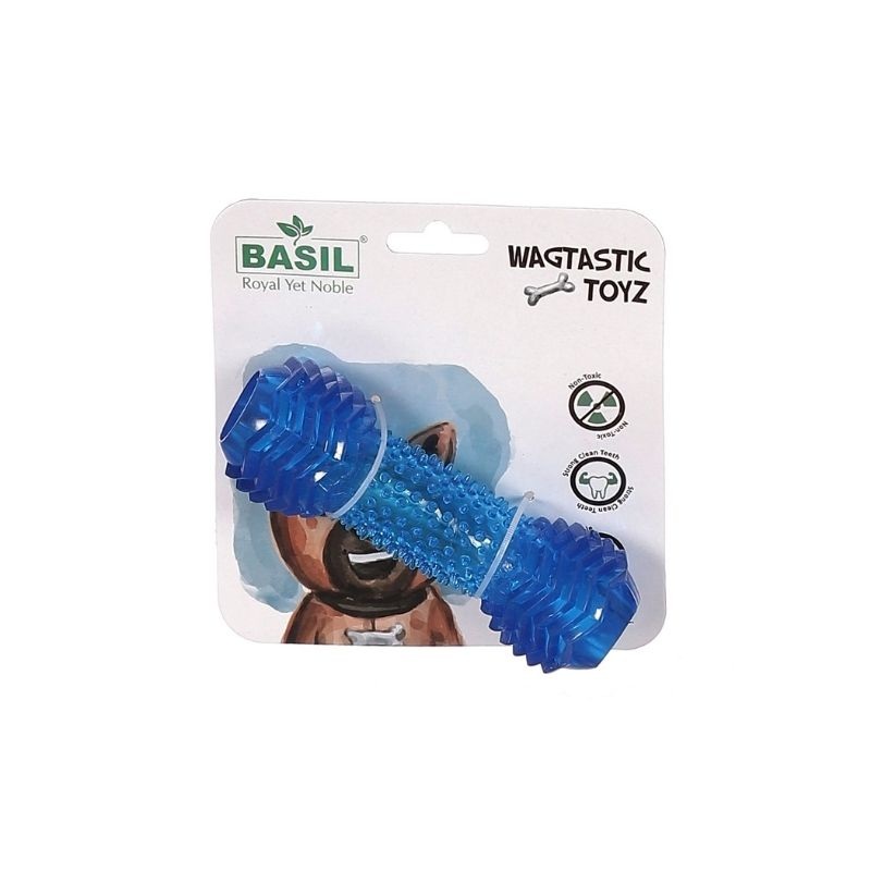 Basil Dog Toys – Dumbbell with Hollow Center for Treats