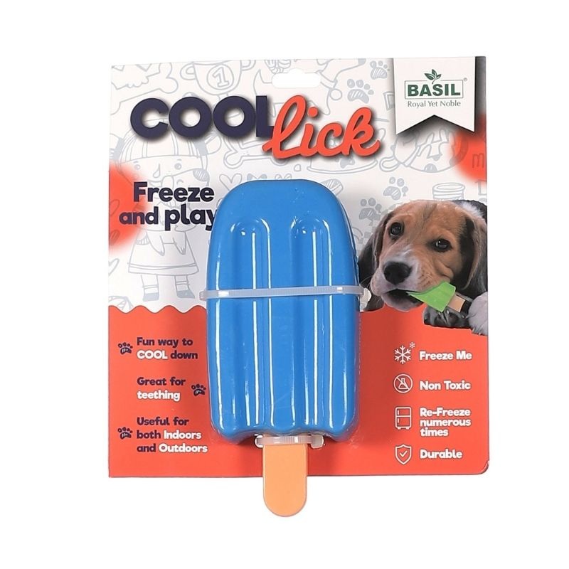 Basil Dog Toys – Ice Cream|Blue|Orange