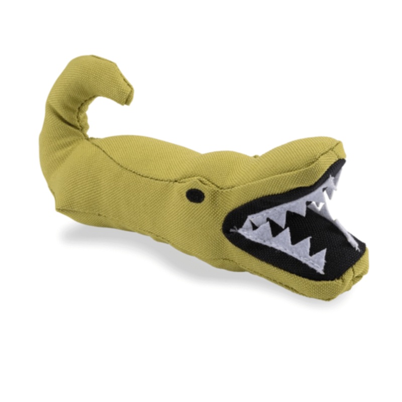 Becopets Dog Toys – Recycled Plastic Toys – Aretha The Alligator