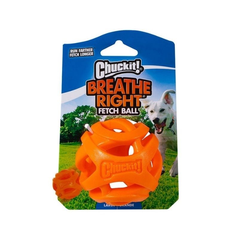 Chuckit! Dog Toys – Breathe Right Fetch Ball