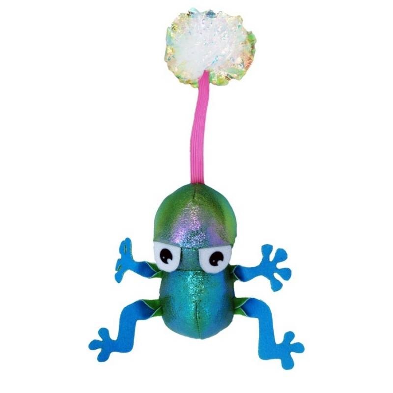KONG Cat Toys – Flingaroo Frog