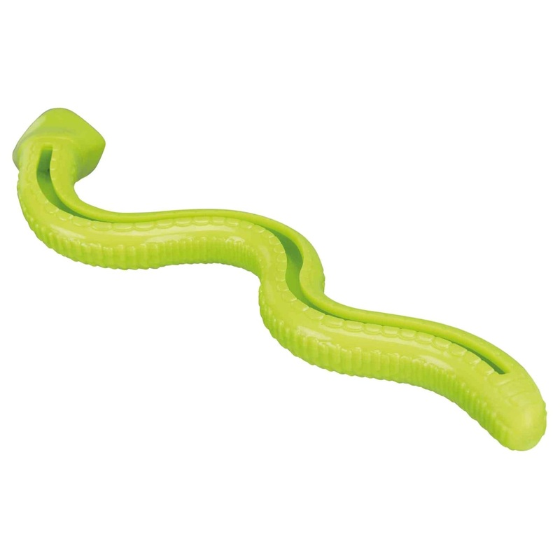 Trixie Thermoplastic Rubber Snack Snake Dog Toy – 42 cm