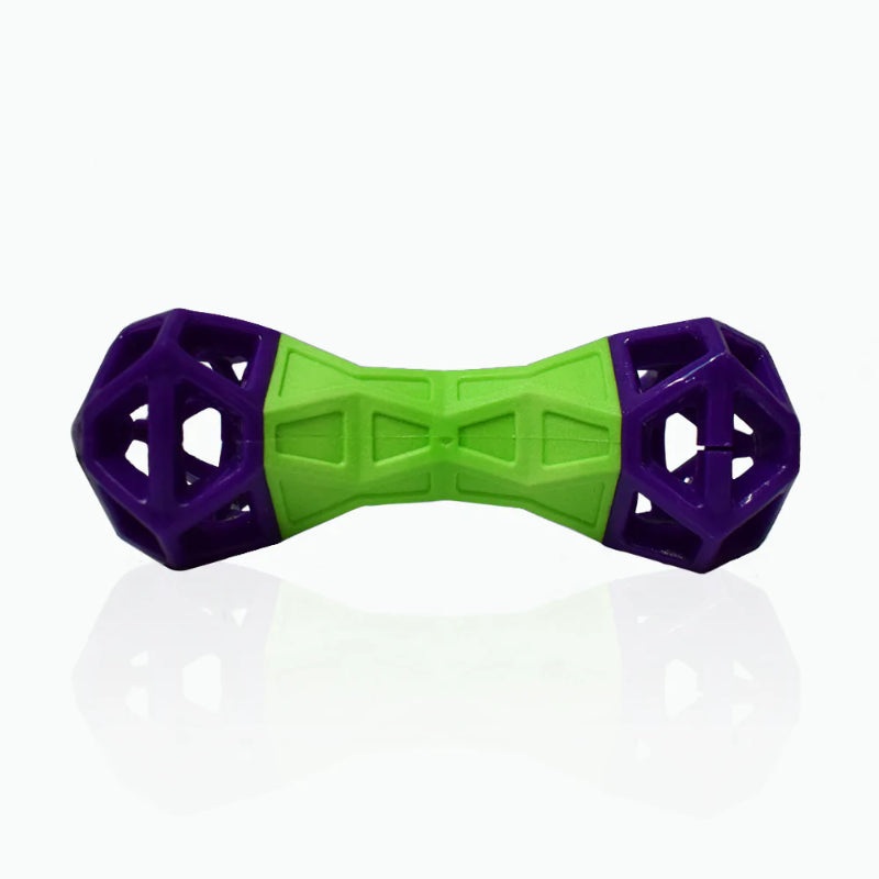 Basil Dog Toys – Squeaky Dumbbell with Treat Dropper (32cm)
