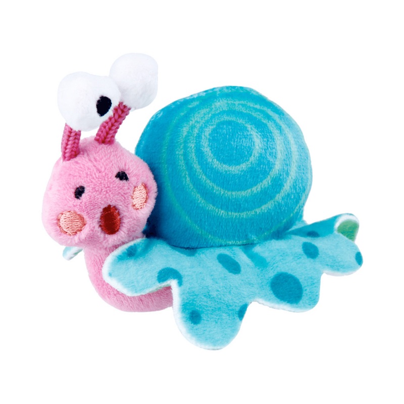 GiGwi Cat Toys – Shinning Friends Snail with activated LED Light and catnip