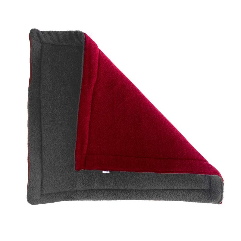 Hriku Catnip Mat – Grey / Maroon