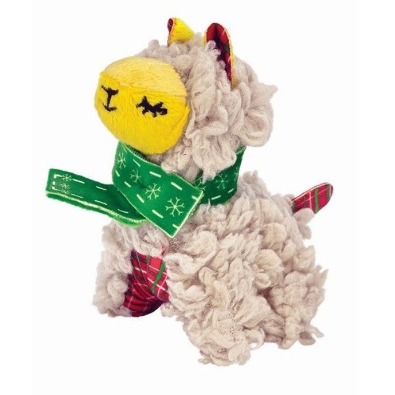 Kong Cat Toys – Holiday Softies Scrattles Llama (Limited Christmas Edition)