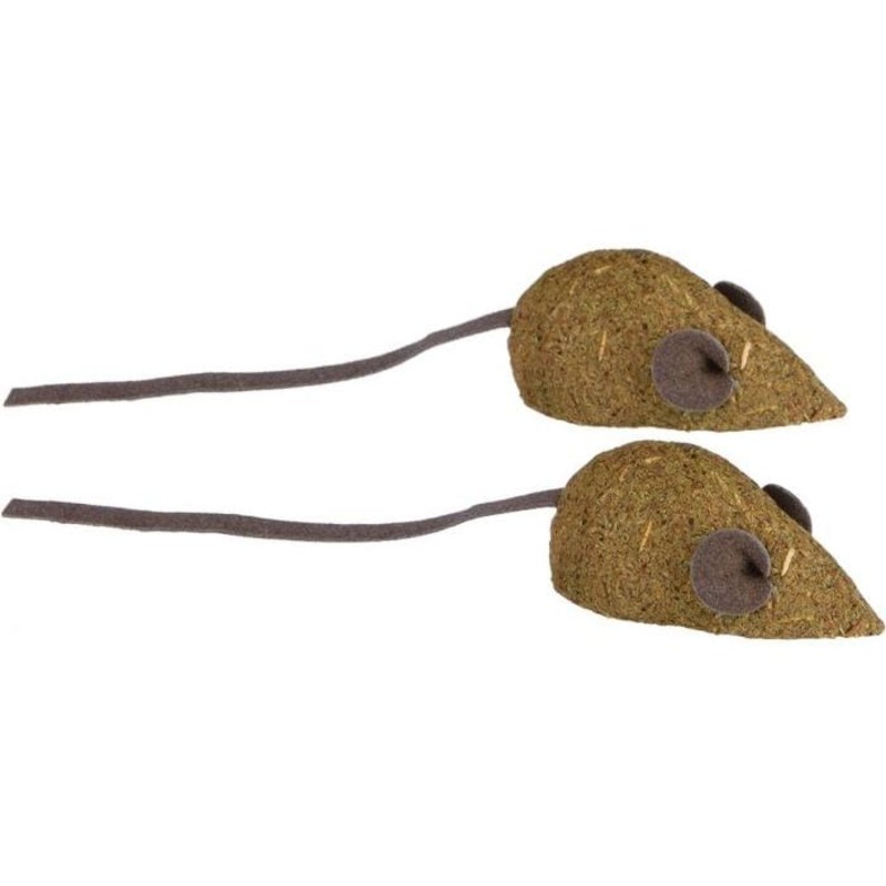 Trixie Cat Toy – Set of 2 Catnip Mice