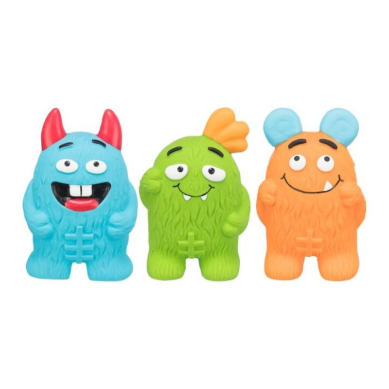 Trixie Dog Toys – Latex Monster (Pack of 1) (Assorted Designs) – For Small Breeds