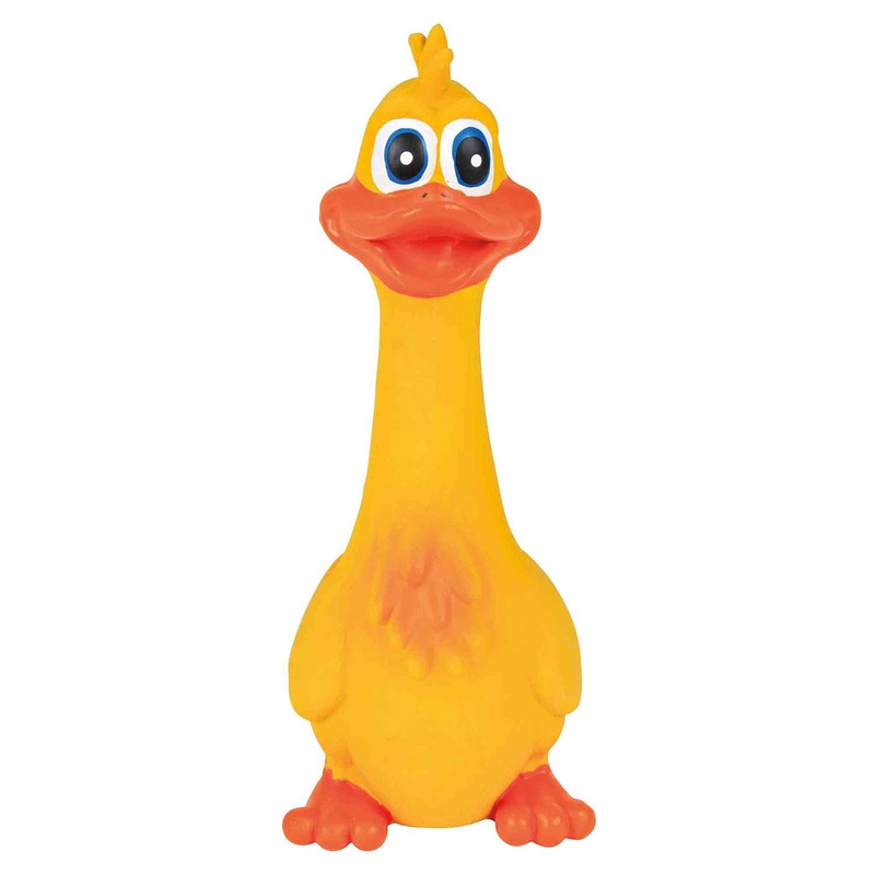 Trixie Duck Latex Squeaky Dog Toy – 20 cm