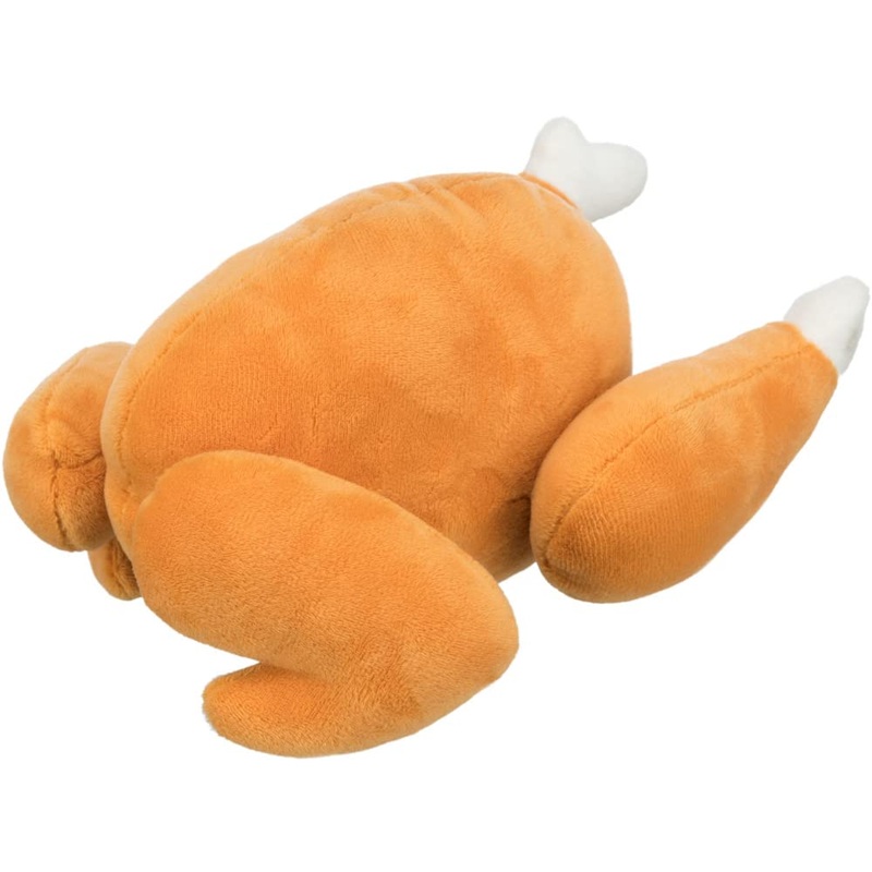 TRIXIE: – Roast Chicken Plush Dog Toy – 26 cm