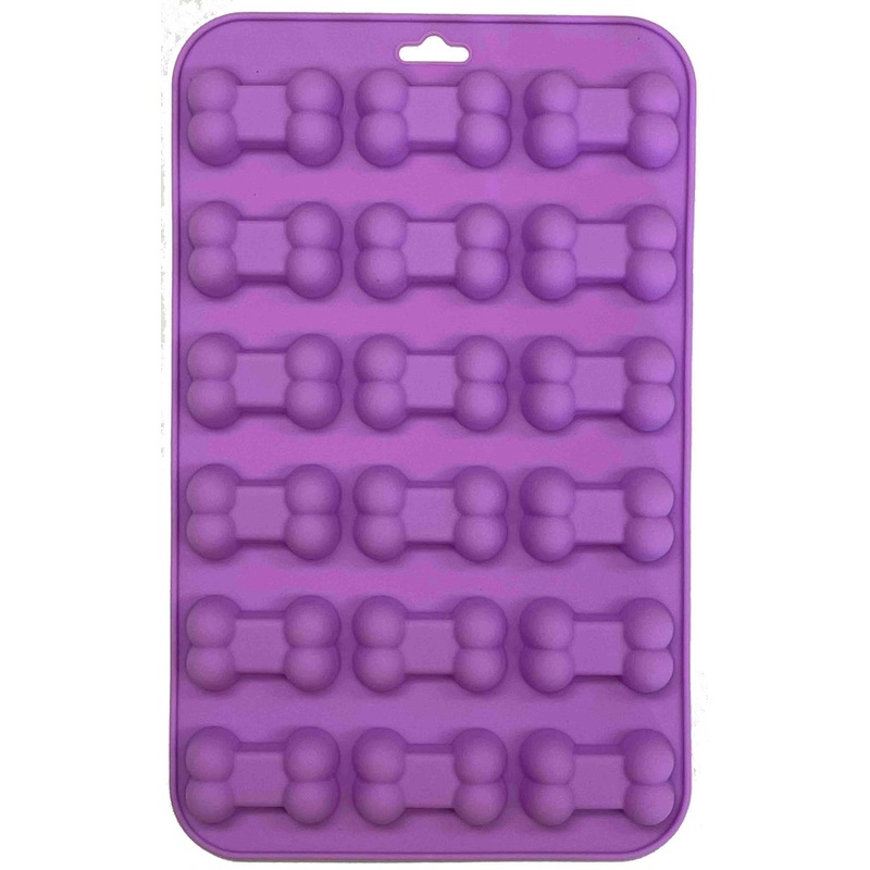 Dogtastic Jelly Shots Silicone Mold Bone Shape 9