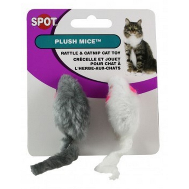 Ethical Pet SPOT Plush Mice Cat Toy
