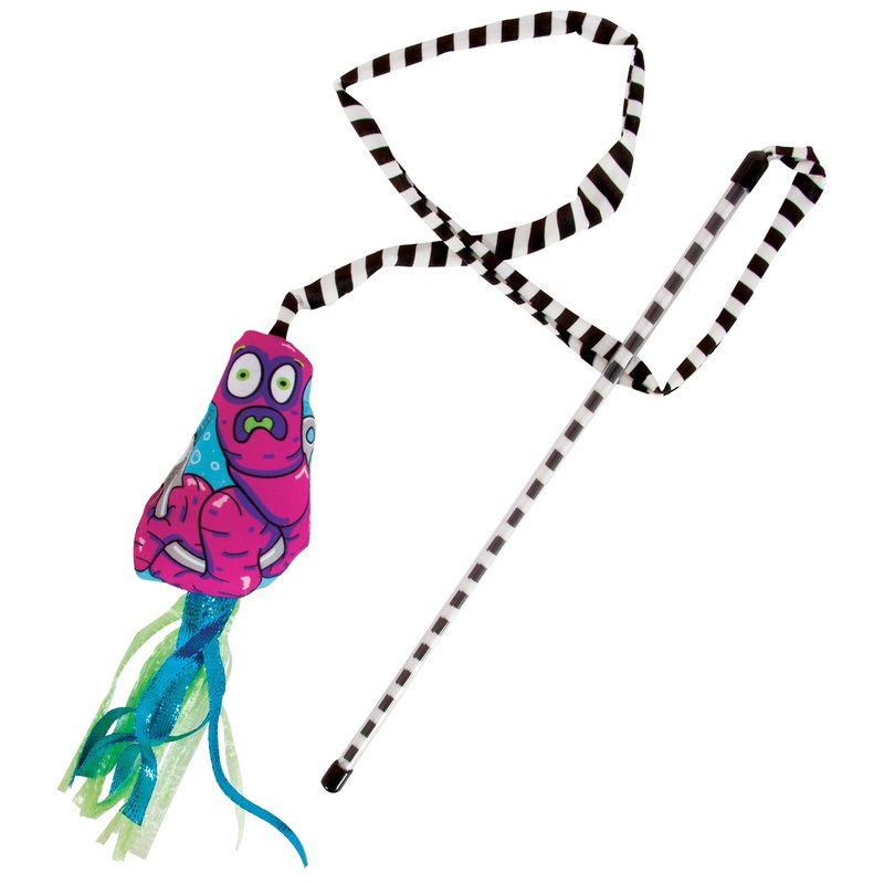 FAT CAT Catfisher Teasers – Worm Cat Wand