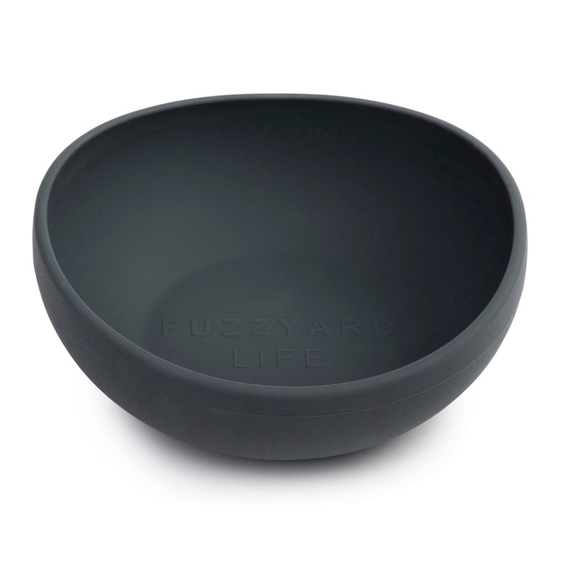 FuzzYard Life Silicone Bowl Slate Grey L