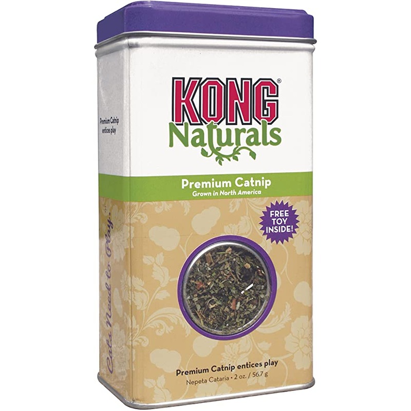 Kong Naturals Premium Catnip|2 oz|1 oz