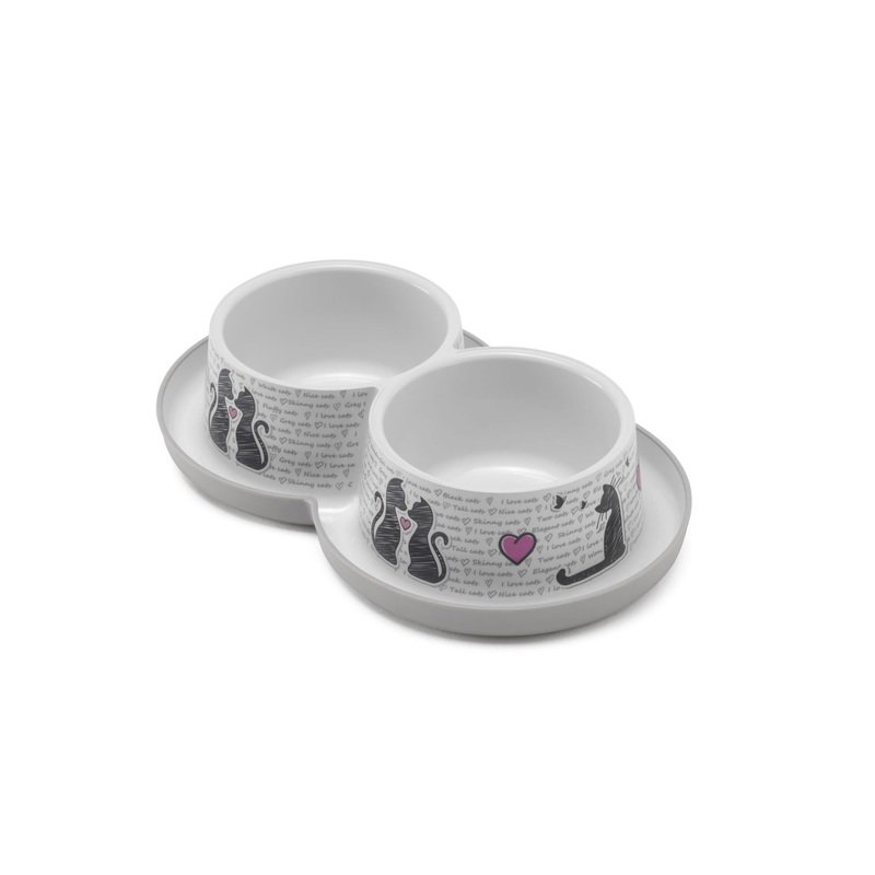 MODERNA Double Food Bowl