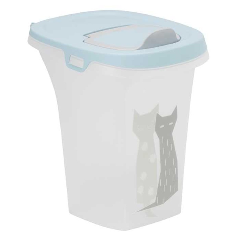 MODERNA Pet Food Container 25 Cups (Blue)