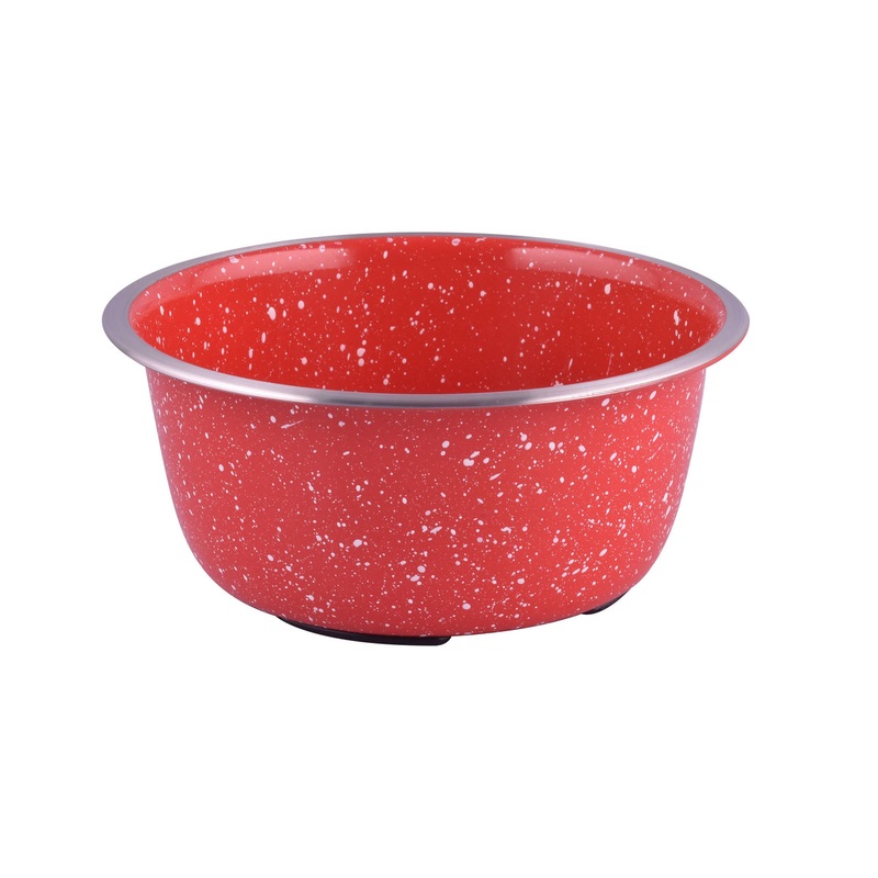 ThoozyPet Camping Bowls 28 oz Red