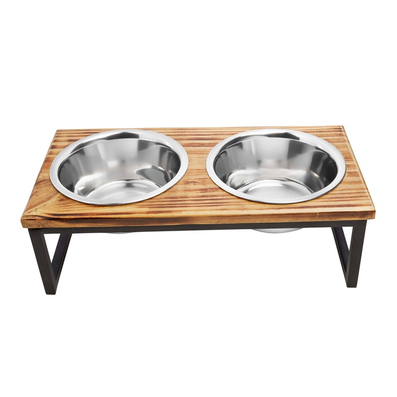 ThoozyPet Contempory Wooden Double Diner 1 Qt
