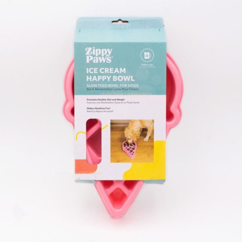 ZippyPaws Happy Bowls – Ice Cream