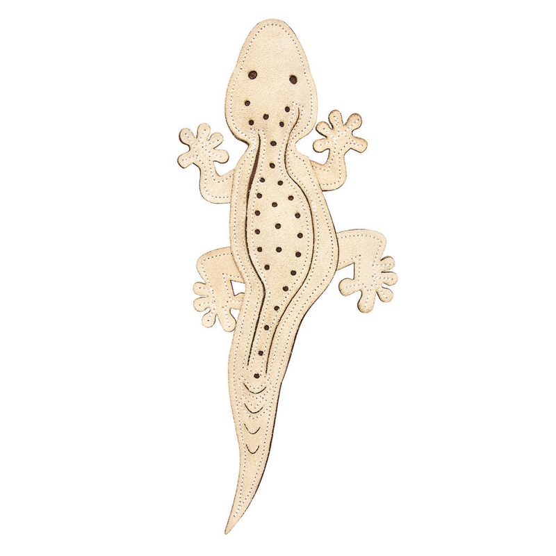 Spot Leather Lizard Dog Toy|15 Inch