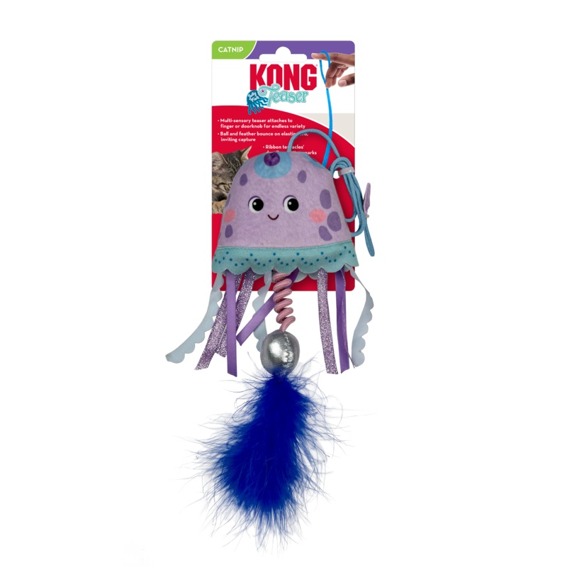 KONG Teaser Jellyfish Cat Toy|Teaser Jellyfish