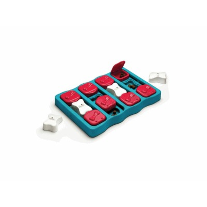 Dog Brick Interactive Treat Puzzle Dog Toy