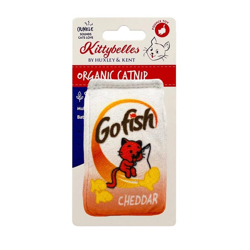 Huxley & Kent Gofish Cheddar Cat Toy