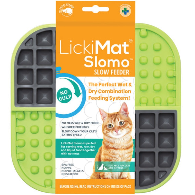 LickiMat Slomo Slow Feeder Cat Food Bowl