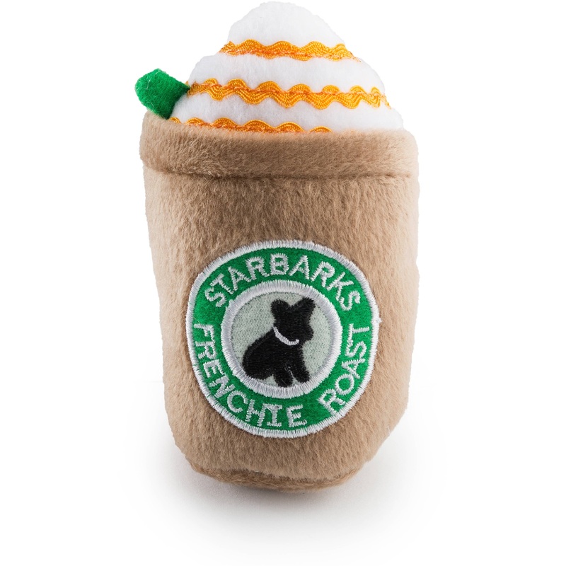 Starbarks Frenchie Roast W/ Straw Dog Toy