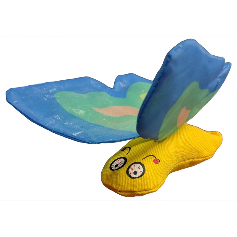Yeowww Butterfly Catnip Toy|Blue|Red|Purple
