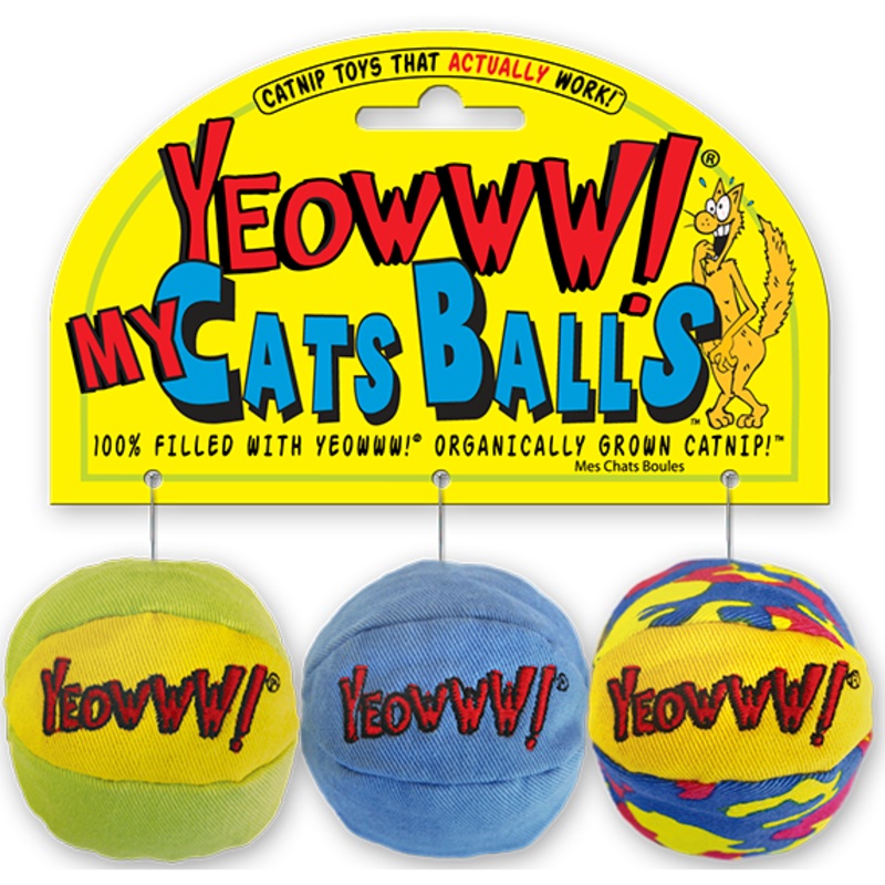 Yeowww My Cats Balls Catnip