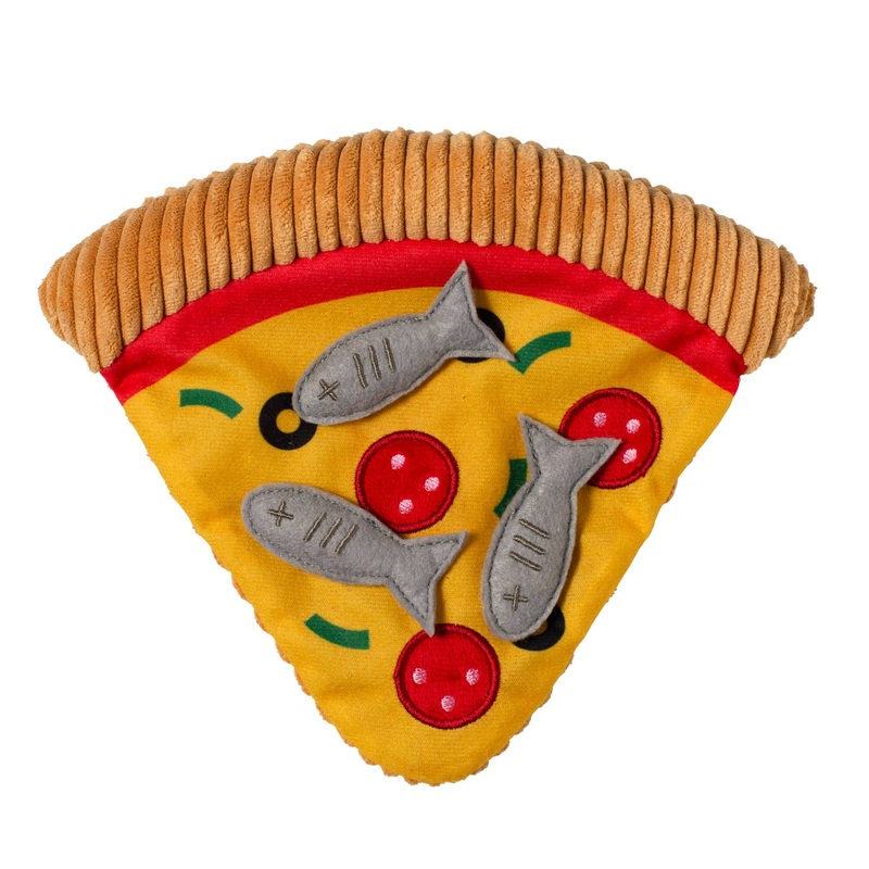 Fringe Pepurroni & Sardines Pizza Cat Toy