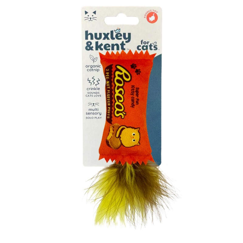 Huxley & Kent Roscos Fluffer Puffs Cat Toy
