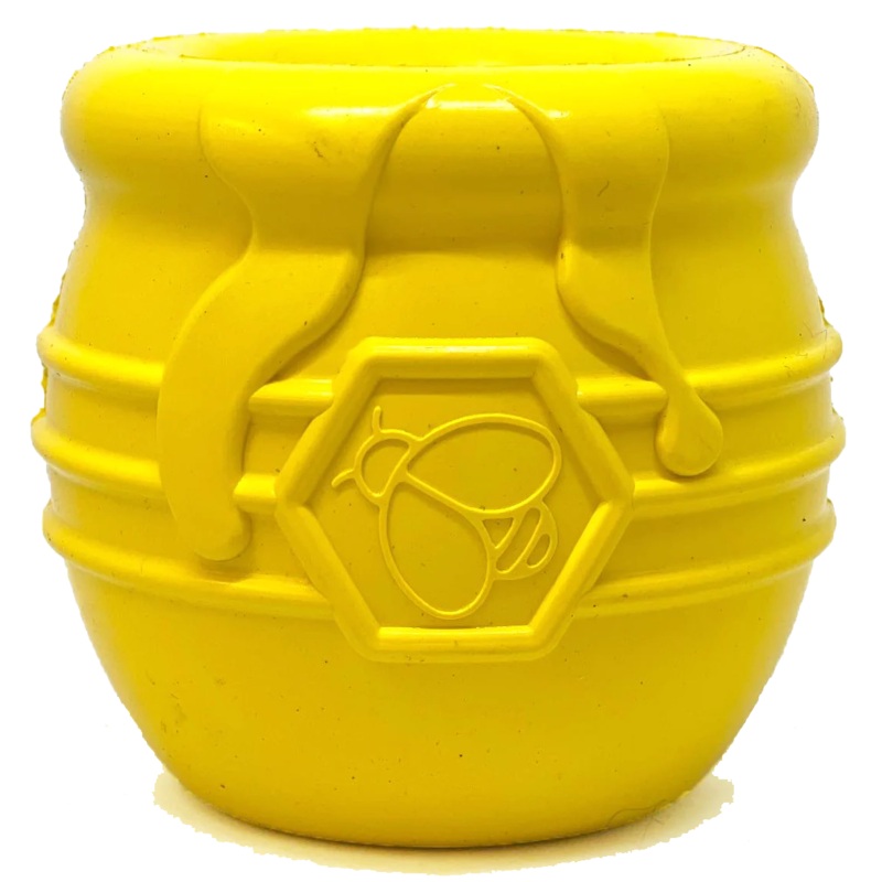 Sodapup Honey Pot Treat Dispenser and Chew Toy