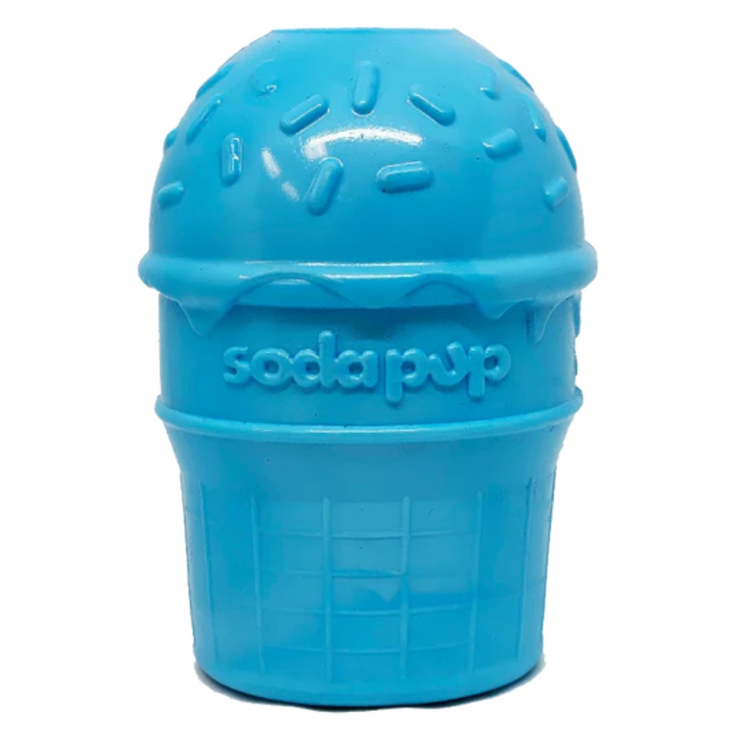 Sodapup Ice Cream Cone Treat Dispenser and Chew Toy